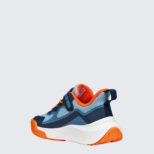 GEOX J65P7F 01454 C0659 NAVY+ORANGE