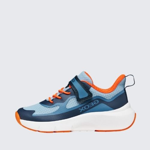 GEOX J65P7F 01454 C0659 NAVY+ORANGE