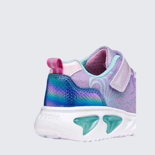 GEOX J65E9A 0ASPV C8888 LILAC/WATERSEA
