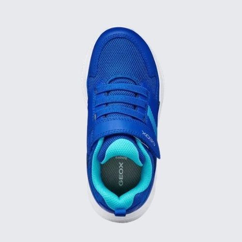 GEOX J55GBA 0BC14 C4255 ROYAL/LIGHT BLUE