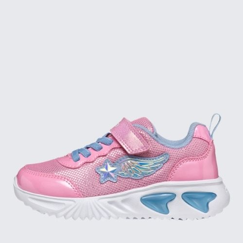 GEOX J55E9B 0ASKN CE8E4 PINK/LIGHT SKY