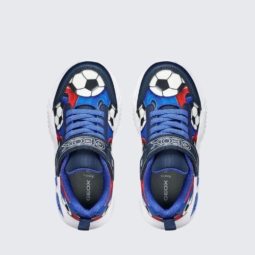GEOX J45DZB 02ACE C4226 NAVY+ROYAL