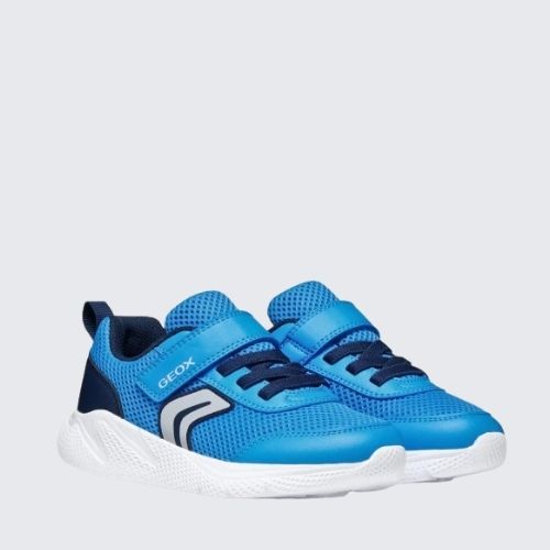 GEOX J36GBA 01454 C4228 LIGHT BLUE/NAVY