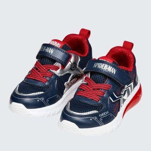 GEOX J65LBC 014CE C0735 NAVY+RED