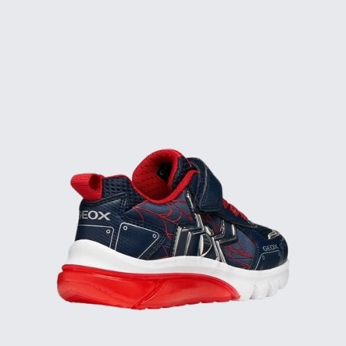 GEOX J65LBC 014CE C0735 NAVY+RED