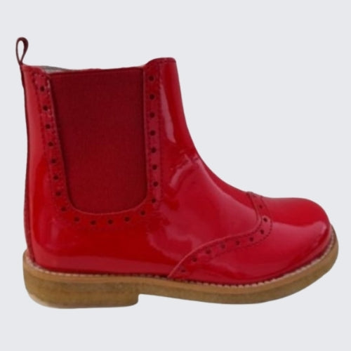 TT KIDS PLUTO RED PATENT
