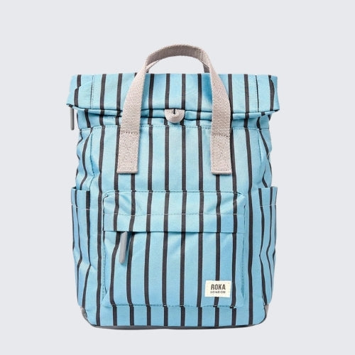 ROKA CANFIELD B SMALL BLUE STRIPE CANVAS