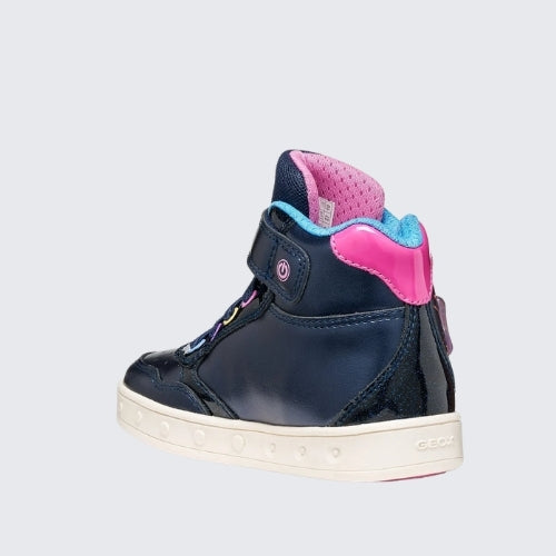 GEOX J668WB 0NFKC C4243 NAVY/MULTICOLOUR