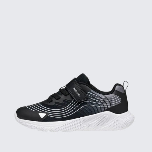 GEOX J66GBB 0119J C0039 BLACK/SILVER