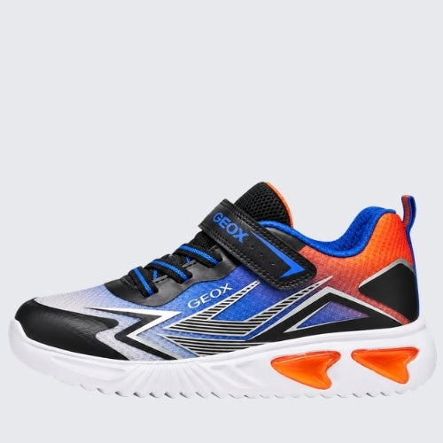 GEOX J66DZB 02A9J C0038 BLACK/ORANGE