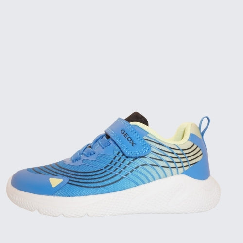 GEOX J66GBB 0119J C4344 ROYAL/LIME