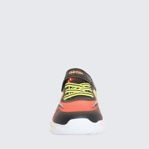 GEOX J66DZB 02A9J C0048 BLACK/RED