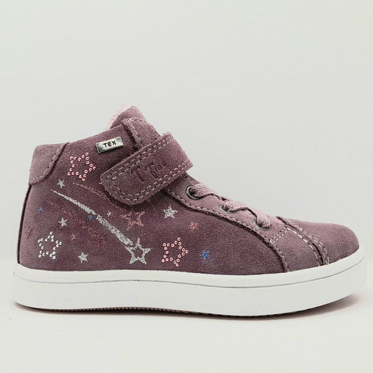 TT KIDS SHOOTING STAR HI TOP TEX ROSE