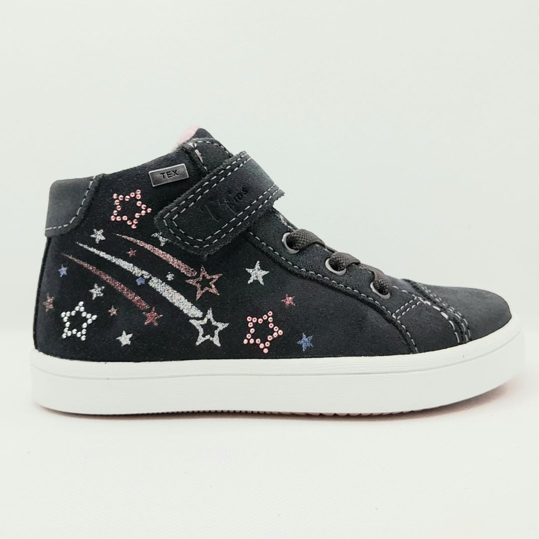 TT KIDS SHOOTING STAR HI TOP TEX GREY