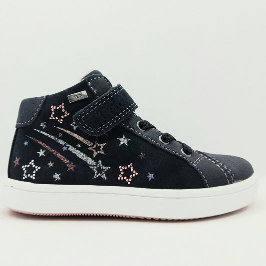 TT KIDS SHOOTING STAR HI TOP TEX NAVY